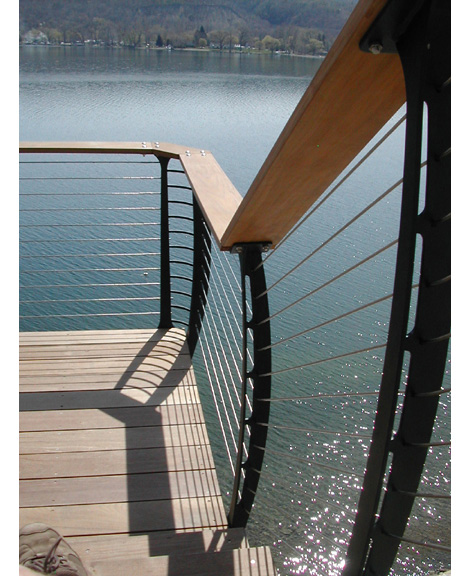 keuka studios cable railing system 1 Cable Railing System by Keuka Studios, NY