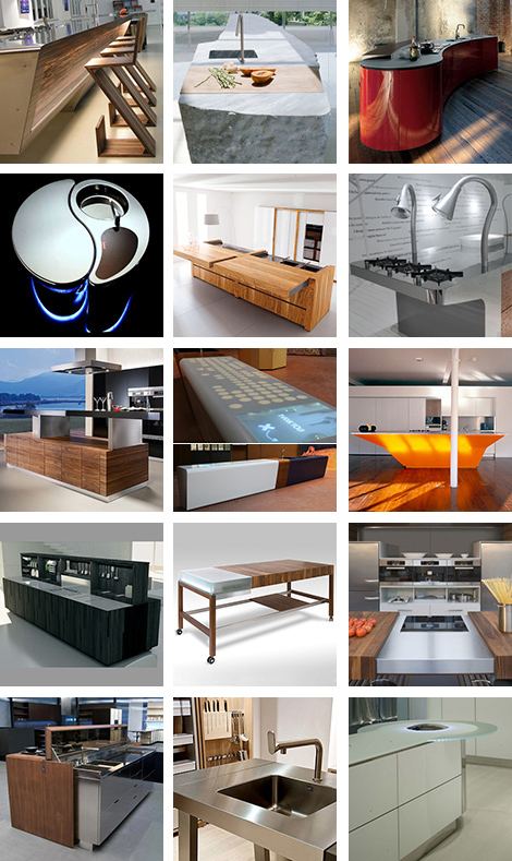 Unusual kitchen islands – unique designs to express your individuality