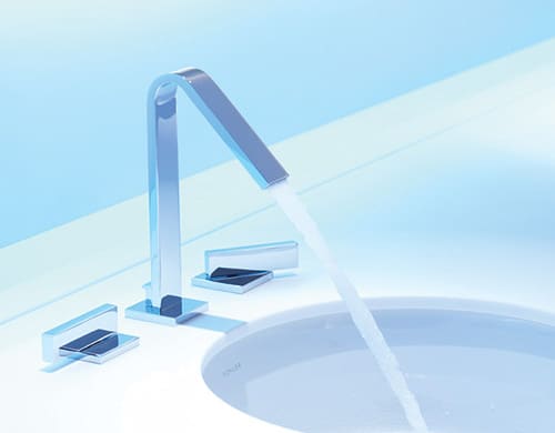 kohler loure bathroom faucet collection polished chrome 3 Widespread Lavatory Faucet Loure by Kohler in Polished Chrome