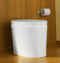 kohler purist hatbox toilet thumb Kohlers New Purist Hatbox toilet   tankless and electronic