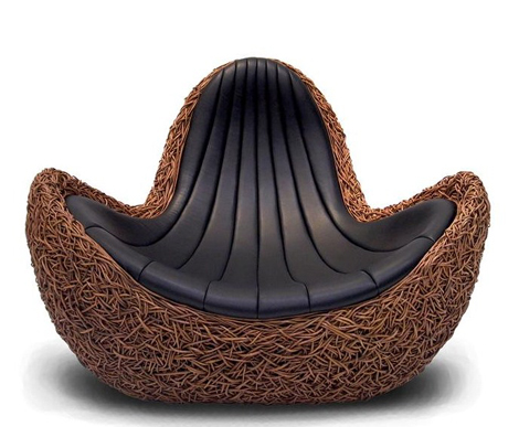 koji outdoor furniture armchair shell Exotic Outdoor Furniture by Koji