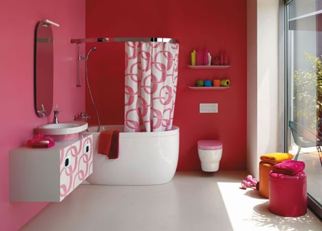 Bathroom Collections – new Mimo print collections from Laufen