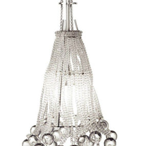 LBL Lighting Marmo Pendant – modern glass beads pendant