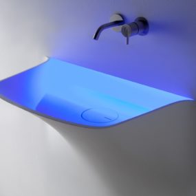 LED Illuminated Sink Breath from Antonio Lupi