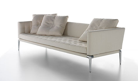 luxury leather sofas cassina volage side