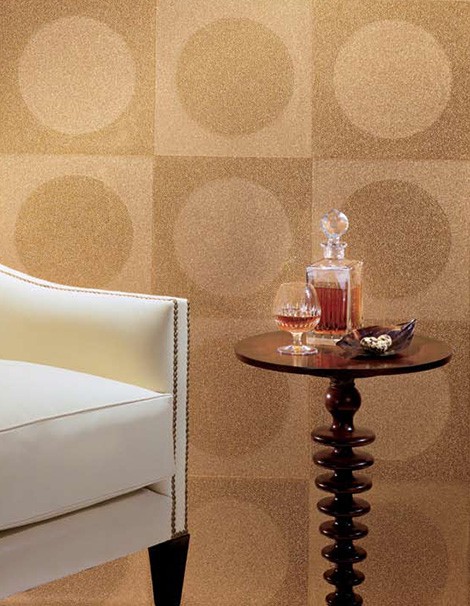 maya romanoff luxury wall coverings relief circles