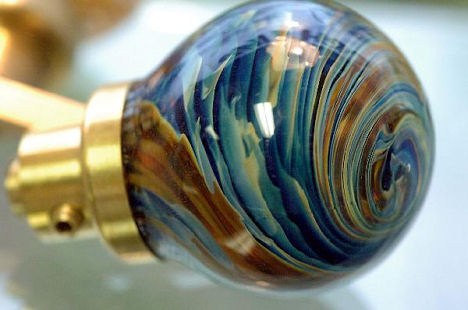 megna glass cabinet doorknob Hot Glass Cabinet Knobs by Megna   handmade blown round cabinet knobs