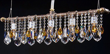 michael mchale designs outdoor crystal chandelier