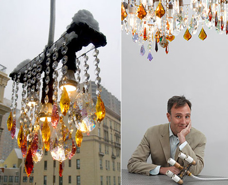 michael mchale designs outdoor crystal light 1 Outdoor Crystal Lighting from Michael McHale Designs   Wow!