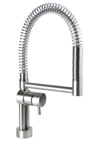 mina twist kitchen faucet thumb New Mina Twist and Pot Filler kitchen faucets   All Stainless Steel
