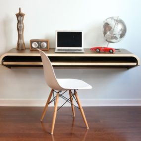 Minimal Float Wall Desk from Orange 22