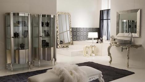 Luxury Modern Bathroom by Di Liddo & Perego – new silver and white Moda Wellness bathroom