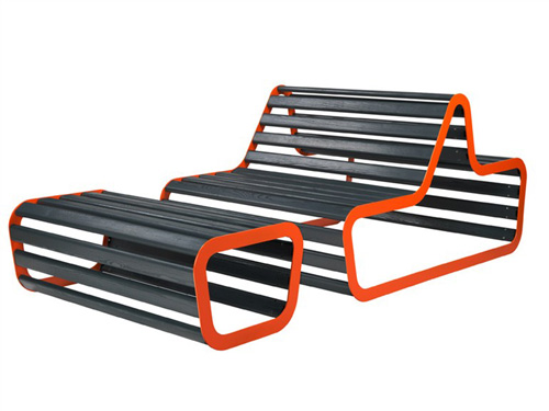 modern deck bench sun deck flora michael koenig 1 Modern Deck Bench   design by Michael Koenig