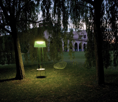 Modern Outdoor Lamps by Vibia – Wind lamp line