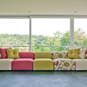 精致生活设计的现代复古沙发