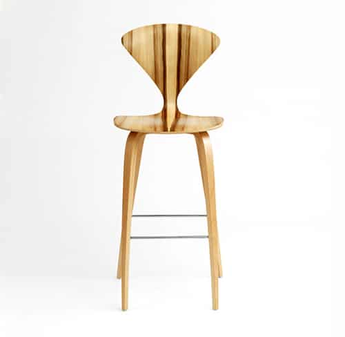 molded plywood chairs cherner modern red gum 7