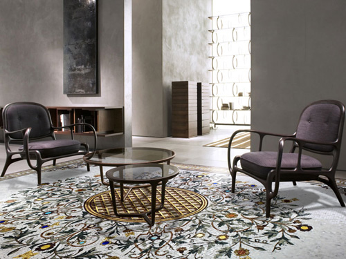 mosaic tile rugs sicis 2 Mosaic Tile Carpet by Sicis