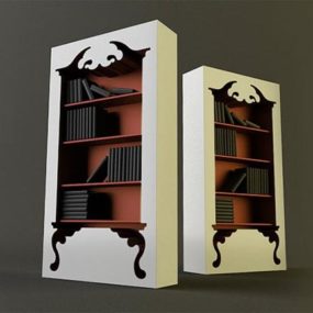 Vintage Style Bookcase by Munkii