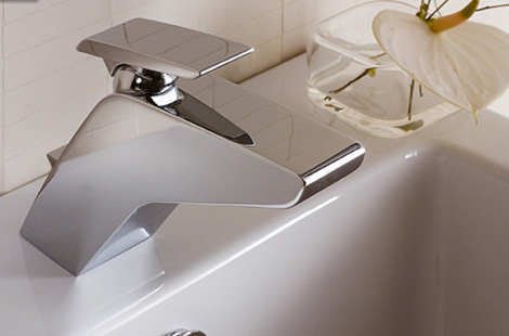 mz faucet teo 1 Modern Bathroom Faucet from M&Z – Teo showcases a stylish silhouette