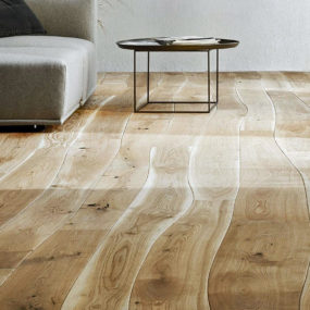 Naturally Curved Hardwood Flooring by Bolefloor
