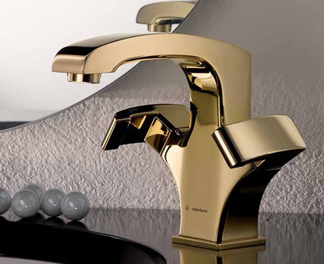 Gold Faucet from Newform