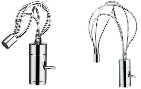 Newform Morpho faucet – “soon available on Earth”