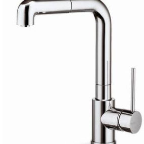 X-ART kitchen faucet from Newform – a pull-out sprayer