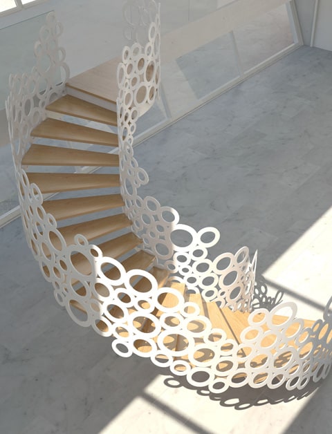 organic staircase eestairs 2 Organic Staircase by Eestairs