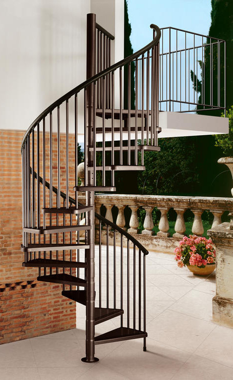 outdoor spiral staircase rintal