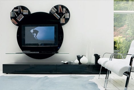 Modern TV Stand by Pacini Cappellini – Mickey Mouse
