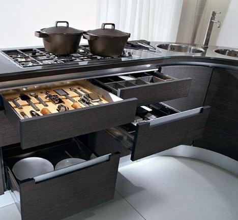 pedini integra kitchen drawers