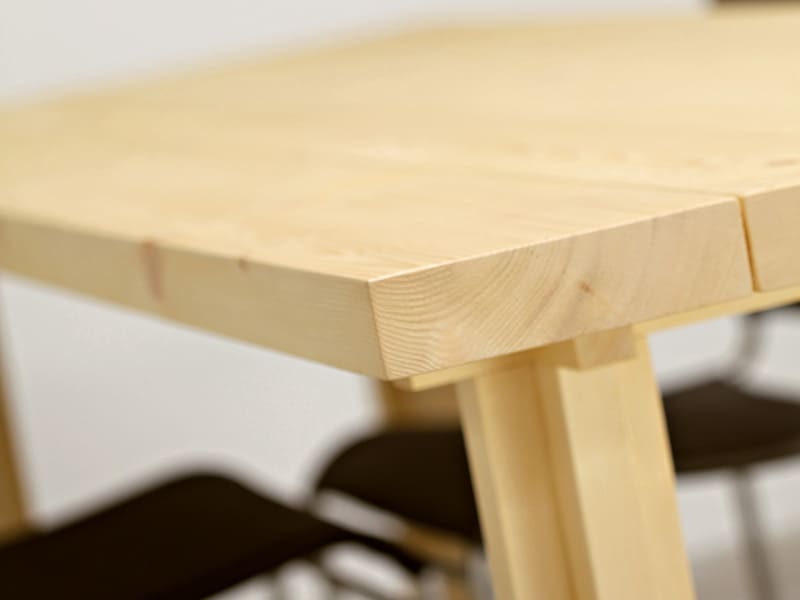 playful pencil table in solid wood by angelo micheli 3