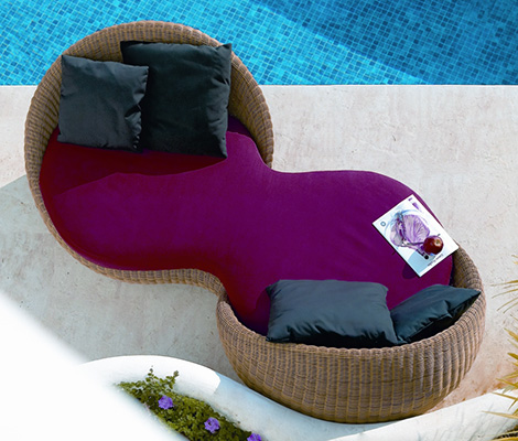 Outdoor Sofa from Point – Double Sofa New Atmosphera