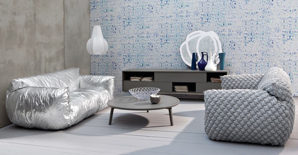 quilted goose down sofa with removable cover nuvola from gervasoni by paola navone 4