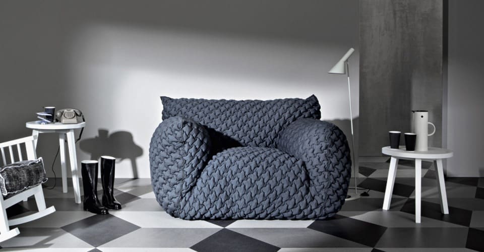 quilted goose down sofa with removable cover nuvola from gervasoni by paola navone 6