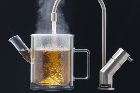 Instant Boiling Water Tap from Quooker - make tea