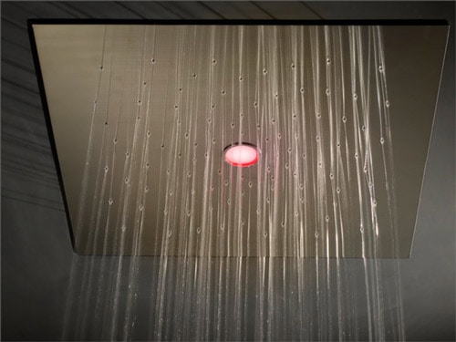 recessed ceiling shower head corniche rgb mina 2 Recessed Ceiling Shower Head by Mina