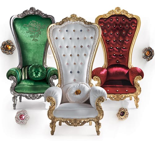regal armchair throne caspani 1