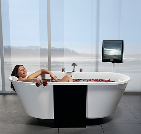 repabad ovalis tub New Ovalis Bathtub from Repabad   a fresh approach to a classic style