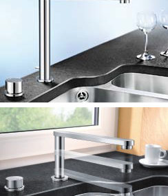 Retractable Kitchen Faucet by Blanco