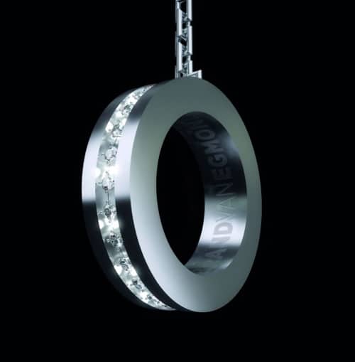 Ring Chandelier ‘Diamonds’ by Brand Van Egmond