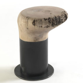Solid Wood Stool – Bitta by Riva
