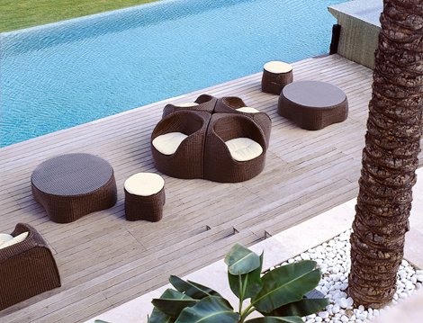 Modern Outdoor Rattan Furniture from Roberti – Art for your Patio!