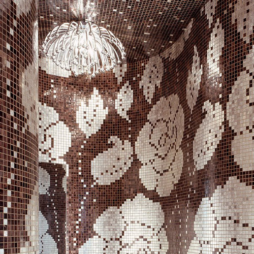 romantic elegant mosaic bisazza 2 Elegant Mosaic Tiles by Bisazza