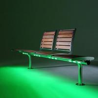 Light Bench from Runge – urban seating with LED