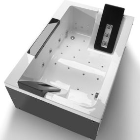 Bathtub For Two People – hi-tech TwoSpace by Sanindusa