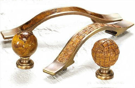 schaub and company symphony designs inlayed door hardware Decorative hardware from Schaub & Co.   the exotic door hardware