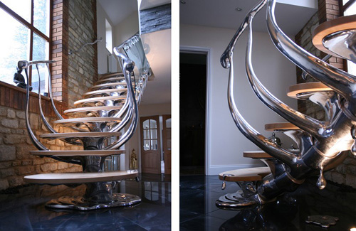 sculptural staircase philip watts design 1