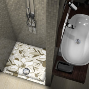 Show off with Showart – Linea Texture shower base collection