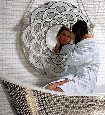 sicis mosaics 2007 mirror Sicis Tile Mosaics 2007   the new way of communication, expression of trends, fashions and lifestyles…